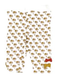 Béžové legíny s kuřátky a mašličkami Orchestra