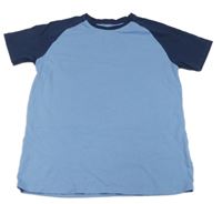 Tmavo-světlemodré tričko Primark
