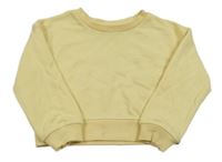 Světležlutá crop mikina Primark