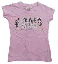 Růžové tričko s nápisem Smartee
