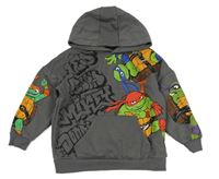 Šedá mikina se Želvami Ninja Primark