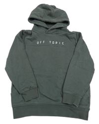 Šedá mikina s kapucí Yigga