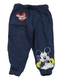 Tmavomodré tepláky s Mickeym Disney