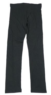 Tmavošedé žebrované legíny F&F