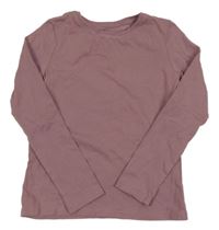 Fialovorůžové triko H&M