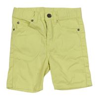 Citronové riflové kraťasy H&M