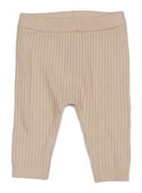 Světlerůžové žebrované úpletové turecké tepláky Next