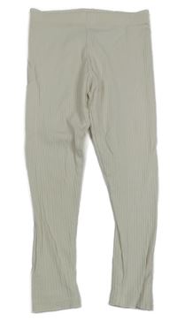 Smetanové žebrované legíny Next