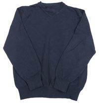 Tmavomodrý svetr George