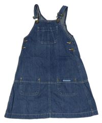 Modré riflové šaty Mothercare