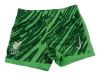 Zeleno-tmavozelené fotbalové kraťasy L.F.C. Nike