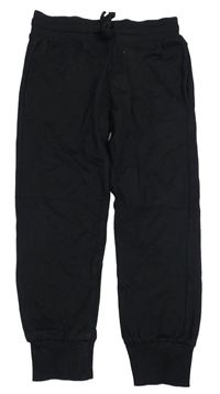 Černé lehké tepláky H&M