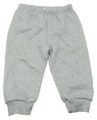 Šedé melírované tepláky Shein