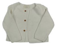 Smetanový propínací svetr Primark