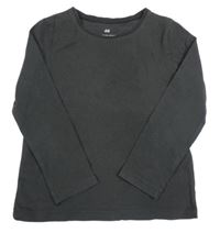 Antracitové triko H&M