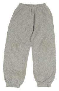 Šedé melírované tepláky Fruit of the Loom