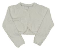 Bílé svetrové bolerko Primark