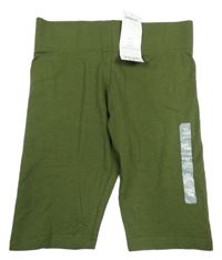 Nové - Khaki elastické kraťasy Pep&Co