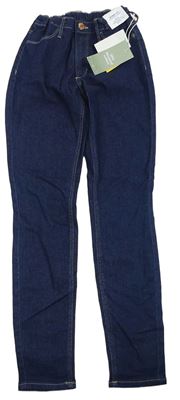 Modré skinny fit rifle H&M