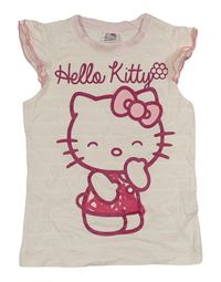 Světlerůžové tričko s Hello Kitty 