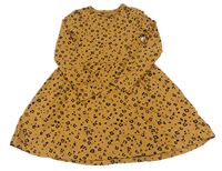 Hnědé leopardí šaty Tu