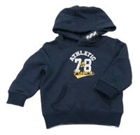 Tmavomodrá mikina s číslem a kapucí Rebel