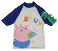 Nové - bílo-modré UV tričko s Tomíkem 