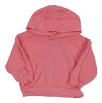 Růžová mikina s kapucí Primark