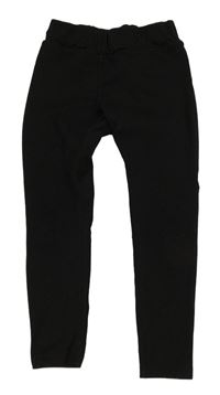 Černé sportovní thermo legíny Decathlon