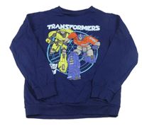 Tmavomodrá mikina - Transformers 