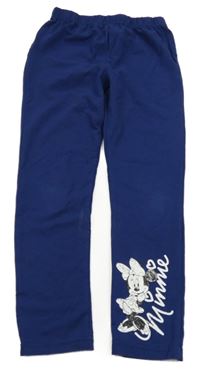 Tmavomodré legíny s Minnie Disney