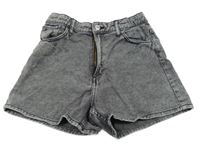 Šedé riflové kraťasy H&M