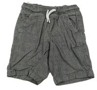 Šedé plátěné kraťasy C&A