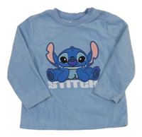 Modrá fleecová mikina se Stitchem Primark