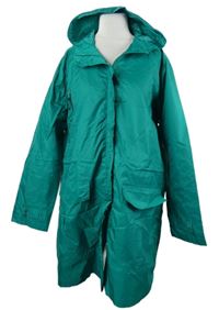 Dámská zelená šusťáková parka s kapucí Being Casual 