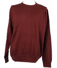 Pánský vínový svetr M&S