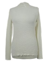 Dámské smetanové strukturované triko Page one young