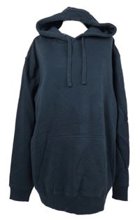 Pánská tmavomodrá mikina s kapucí F&F vel. 3XL