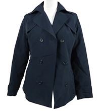 Dámský tmavomodrý šusťákový jarní kabát Atmosphere 