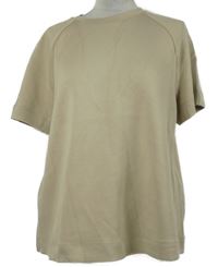 Dámské béžové teplákové tričko M&S