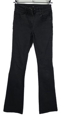 Dámské tmavošedé zvonové rifle M&Co