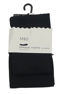 Nové- Černé silonky M&S