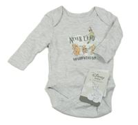 Nové - Světlešedé body s Peter Pan Primark