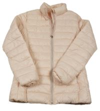 Světlerůžová šusťáková zimní bunda Reserved