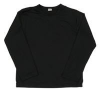 Černé sportovní triko 