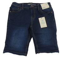 Nové - tmavomodré riflové kraťasy Denim Co.