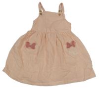 Světlerůžové šaty s Minnie George