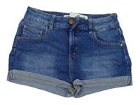 Modré riflové kraťasy Denim Co.