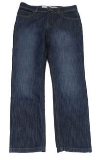 Tmavomodré straght fit rifle zn. Denim Co.