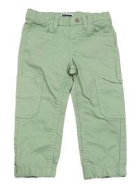 Světlekhaki plátěné kalhoty Lily & Dan